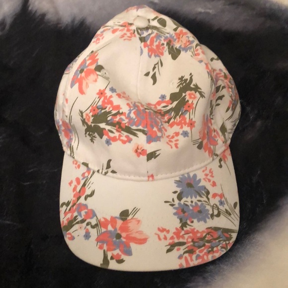 Accessories - Floral Baseball Hat